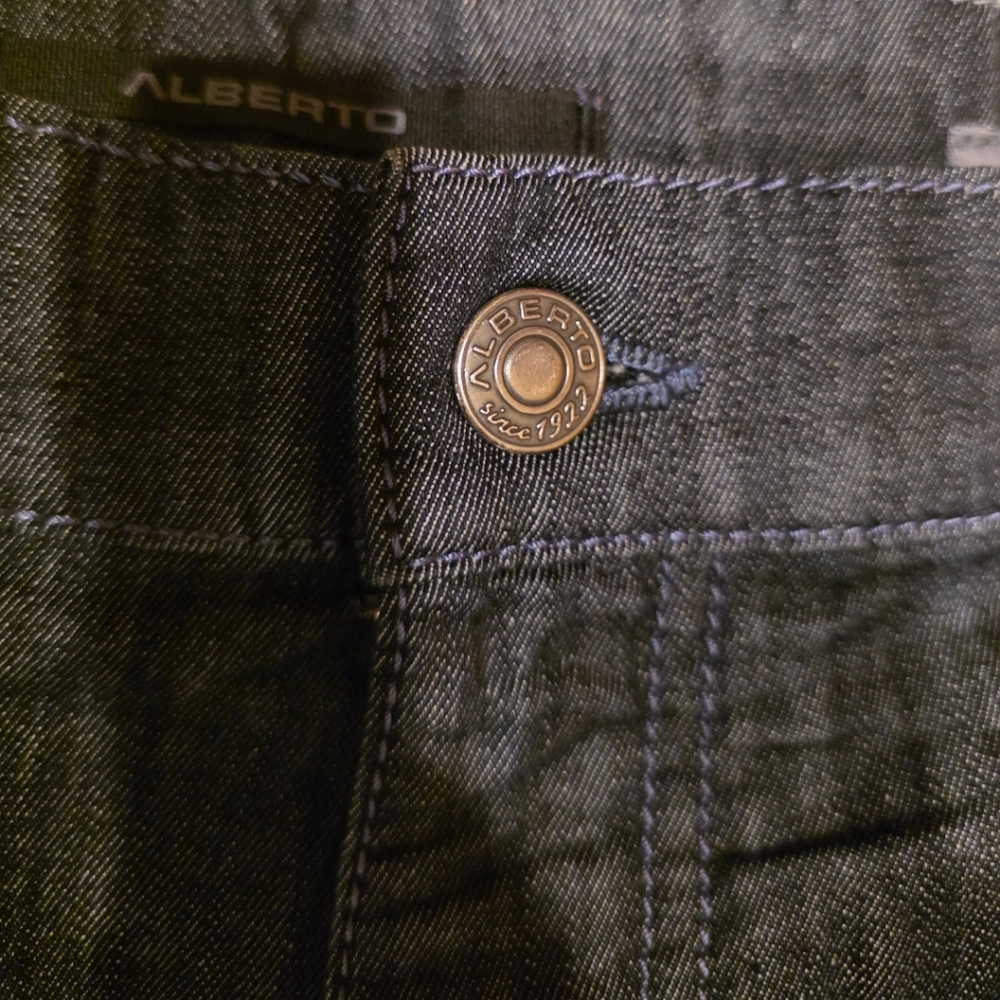 ALBERTO Luxury T400 Comfort Fit Jeans - Size 40 - Picture 3 of 12